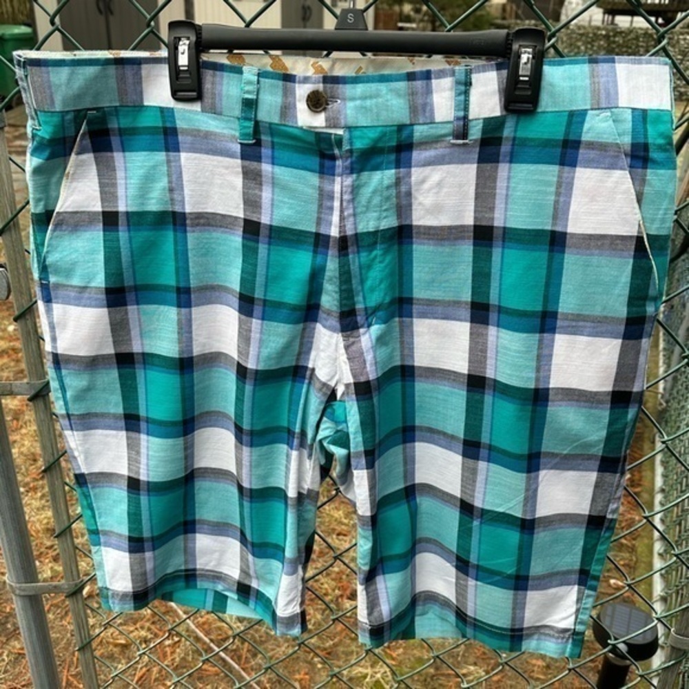 Loudmouth Men’s Golf Shorts, 42Wx34L (Brushwood-S‎ Pattern)